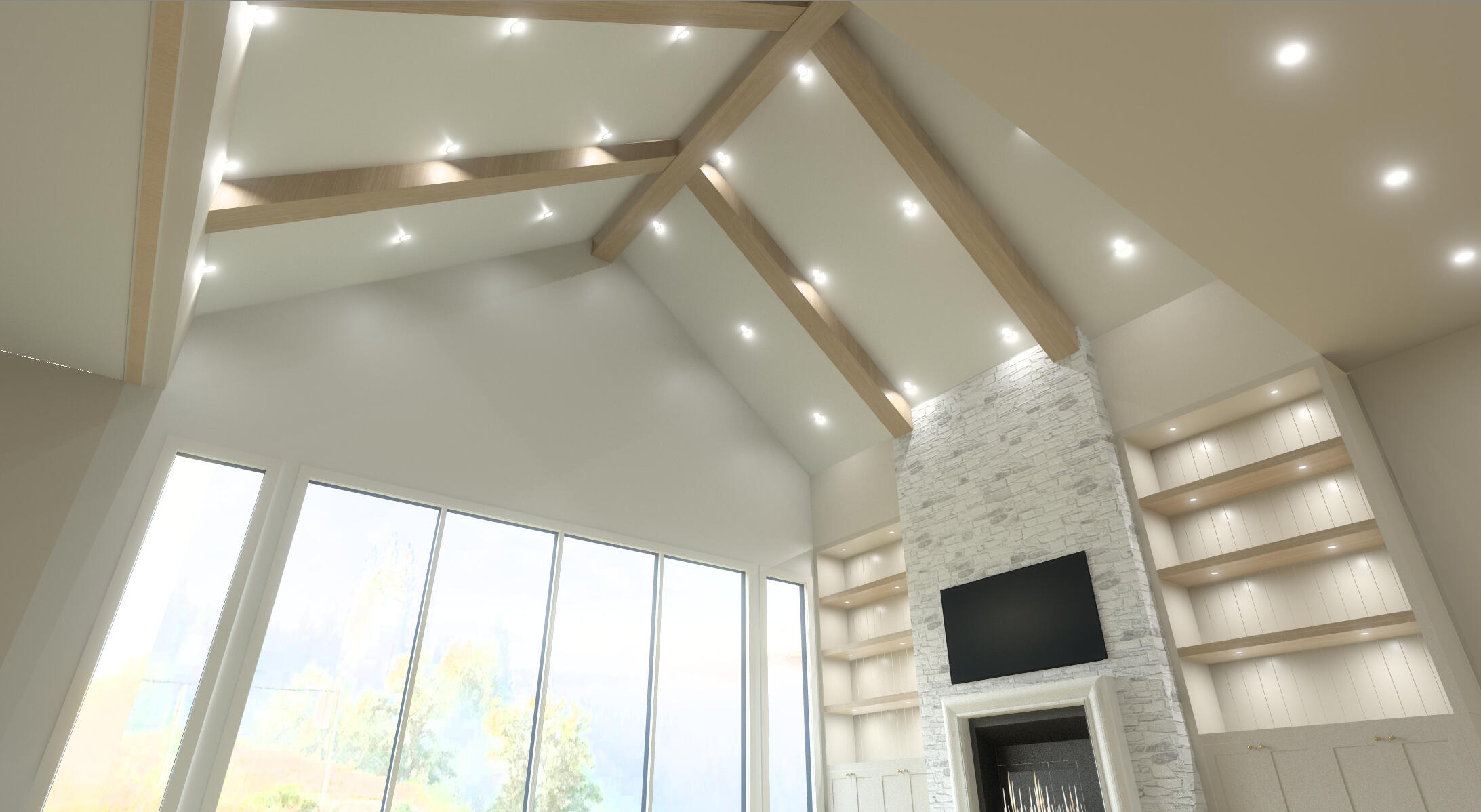 Family Room Ceiling